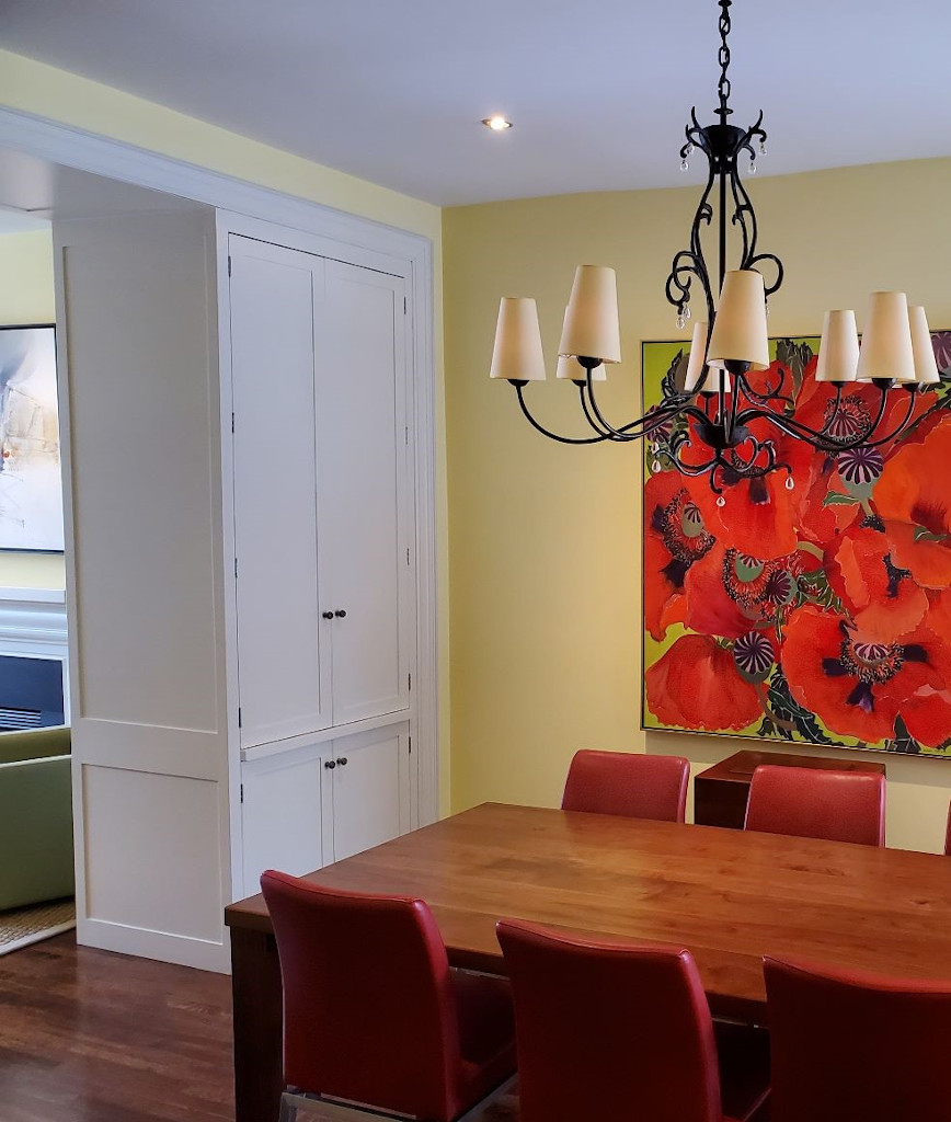 dining room before painting by certapro toronto