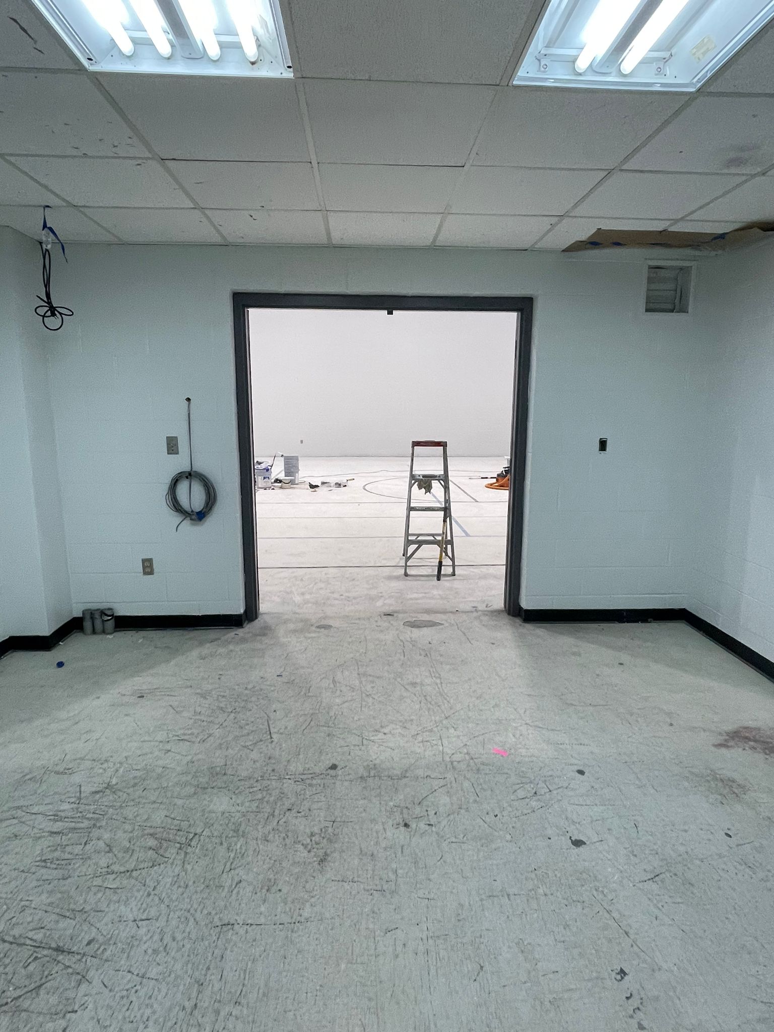 walls after painting