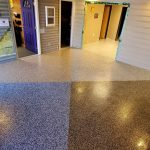 Our garage floor finishes showroom