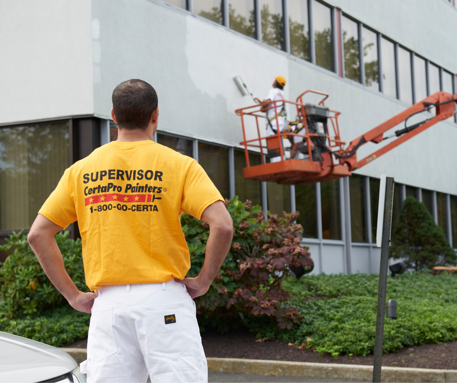 retail painting projects exterior