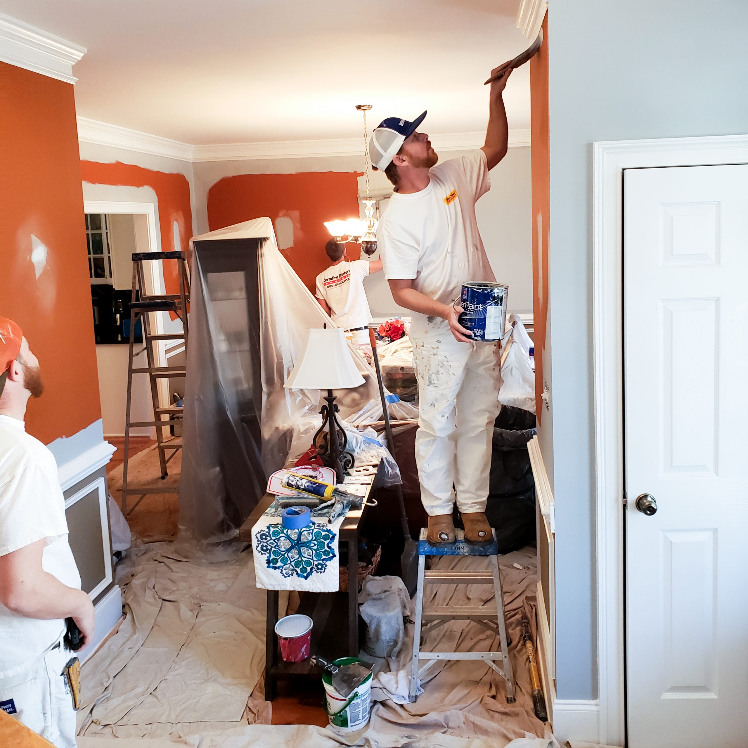 certapro painters of csra painting interior