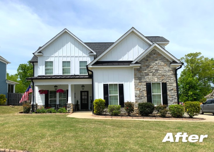 farmhouse before certapro csra painted