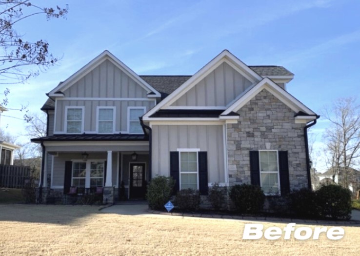 farmhouse before certapro csra painted