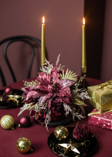 Christmas Decorations with matching paint color