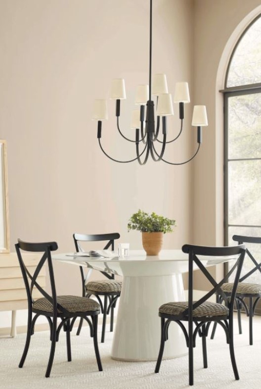 Dining Room Painting Sherwin Williams Alabaster Paint SW 7008