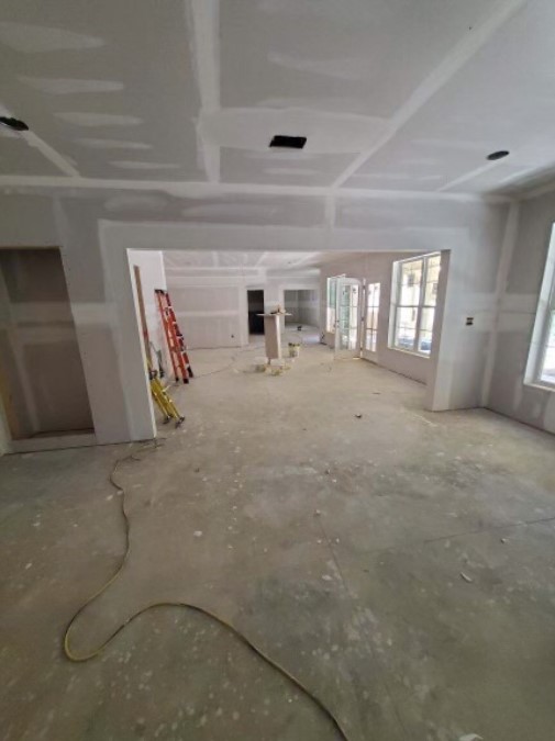 drywall installed and ready for primer