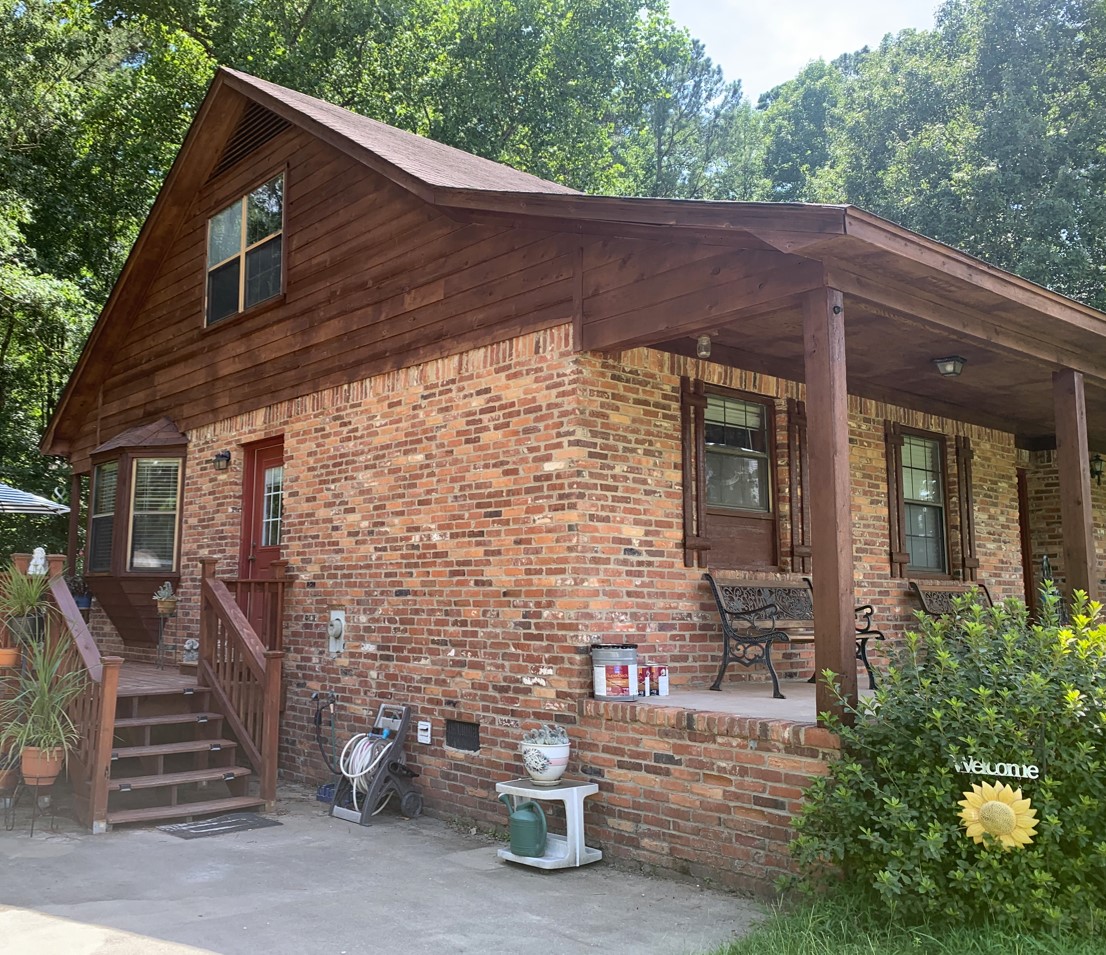left side of house after certapro csra work and paint
