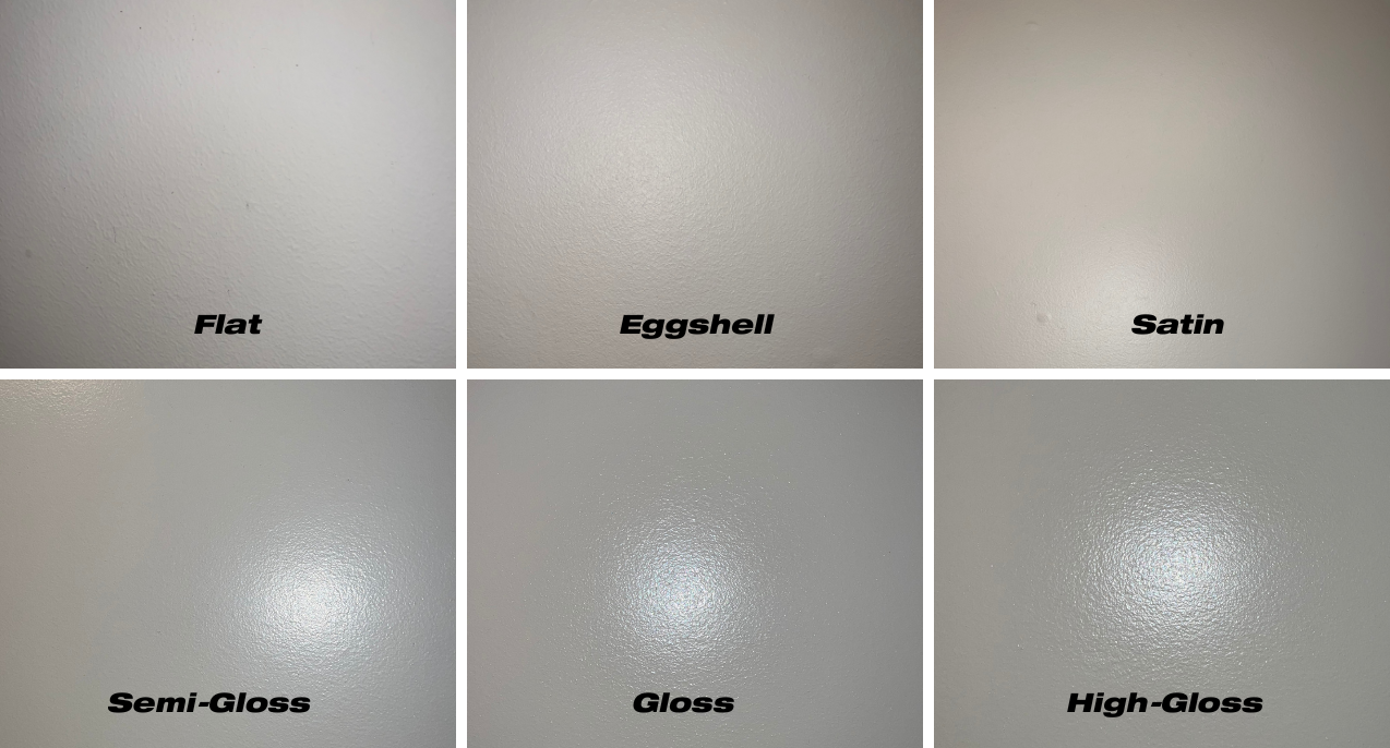 paint finish example types