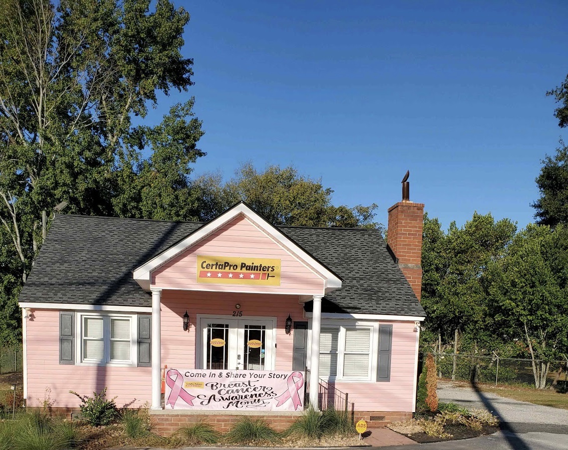 certapro csra office painted pink