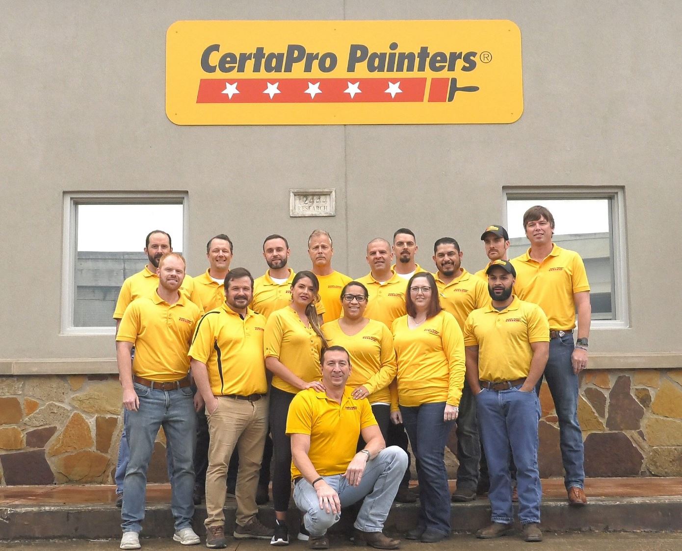 certapro painters of austin tx team photo
