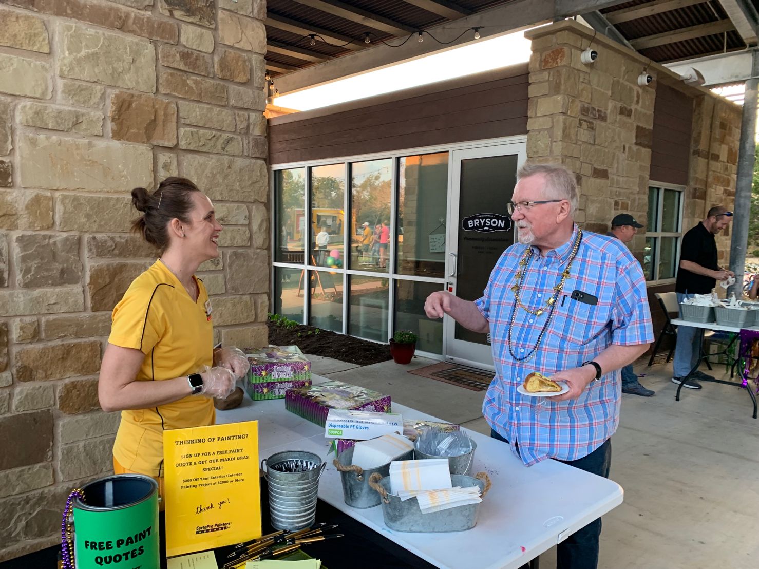 Our Table interactions