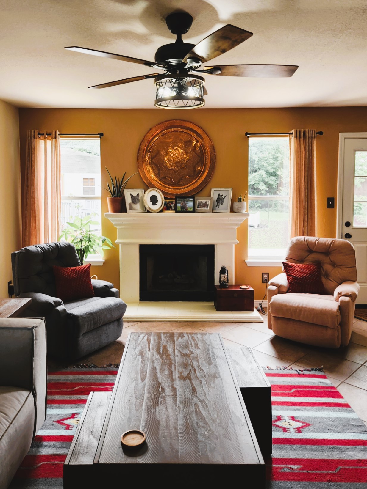 Before and After Interior Painting After