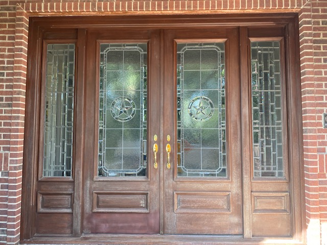 Before Result of Door Refinishing