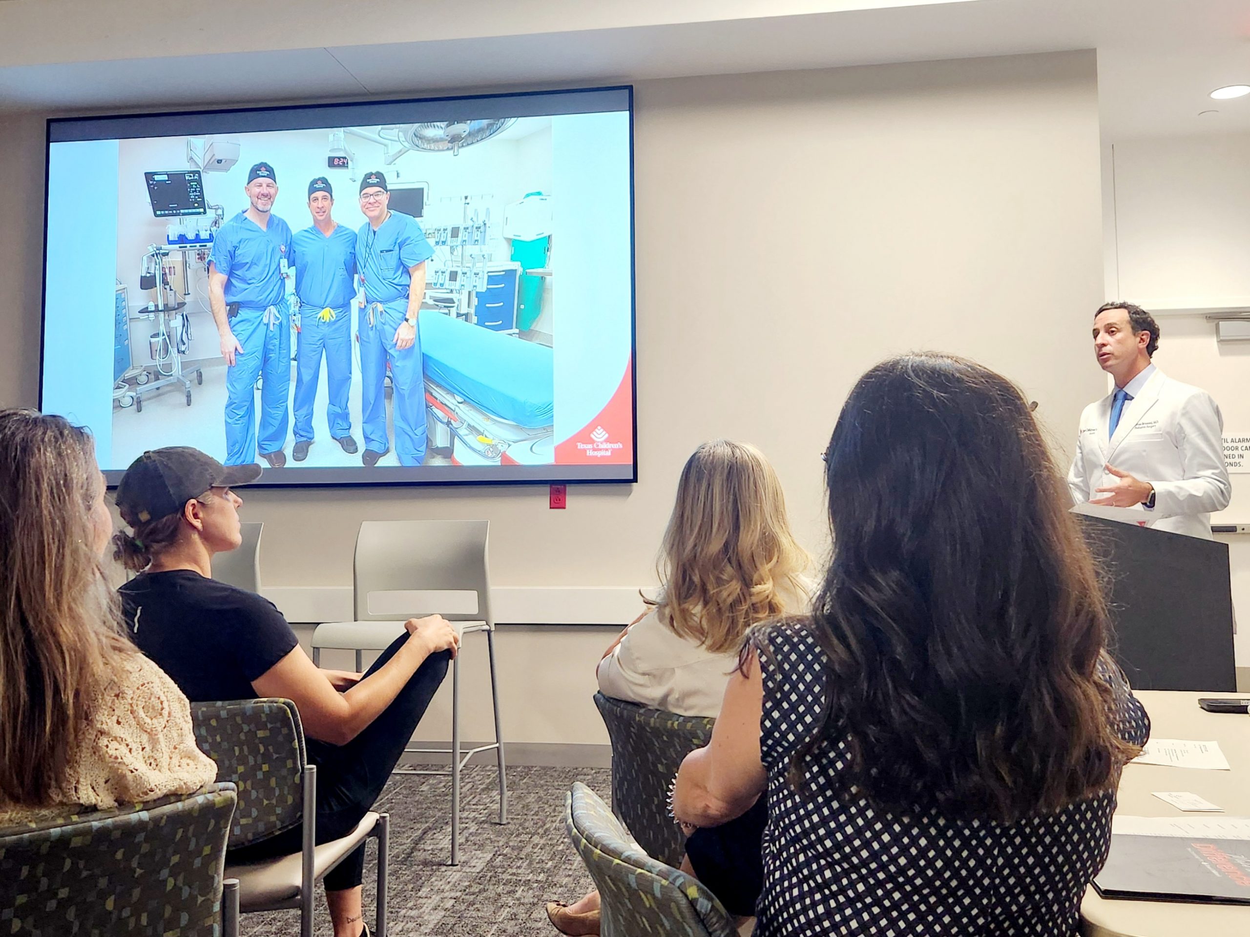 group of people at a seminar