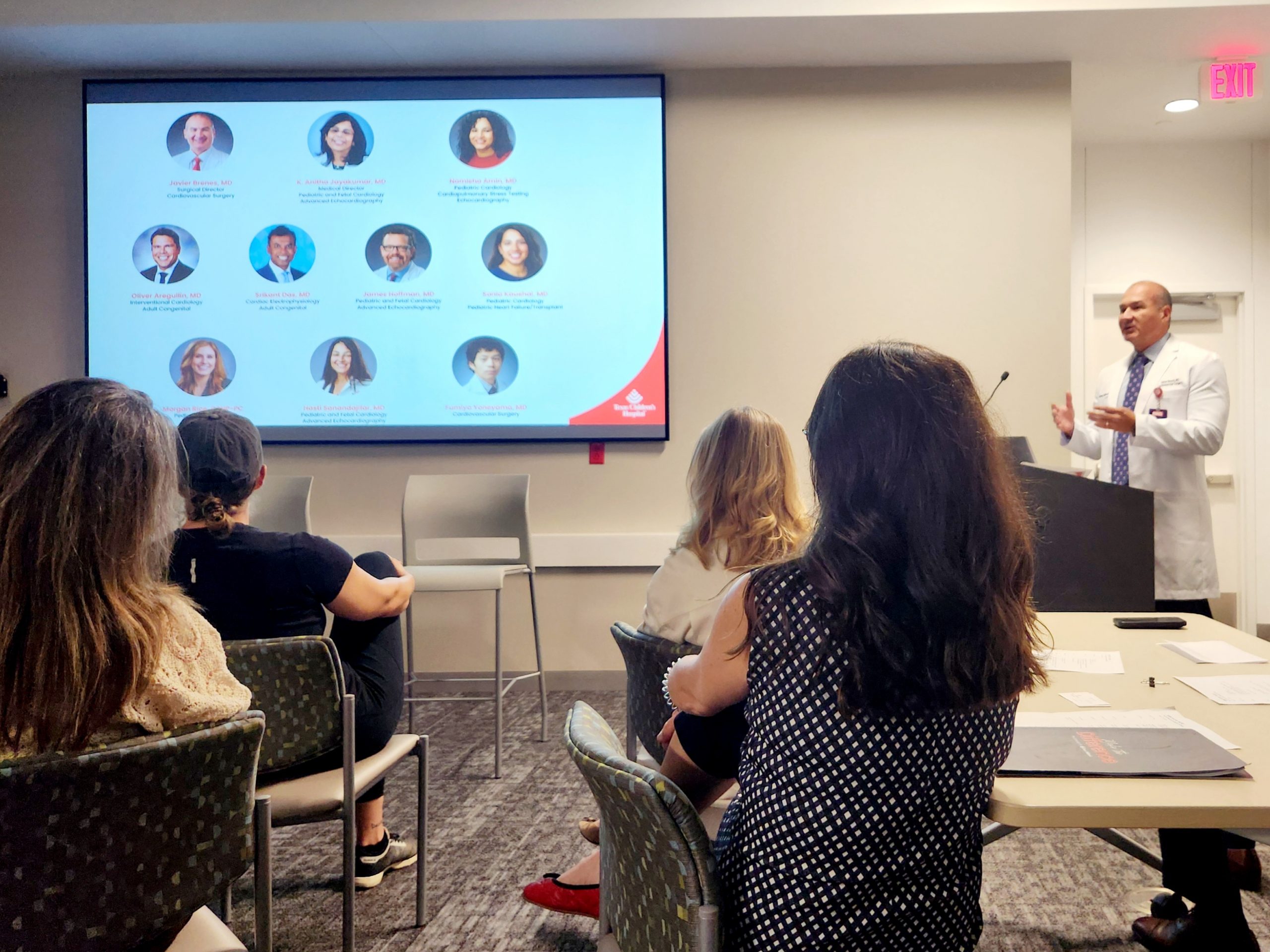 group of people at a seminar