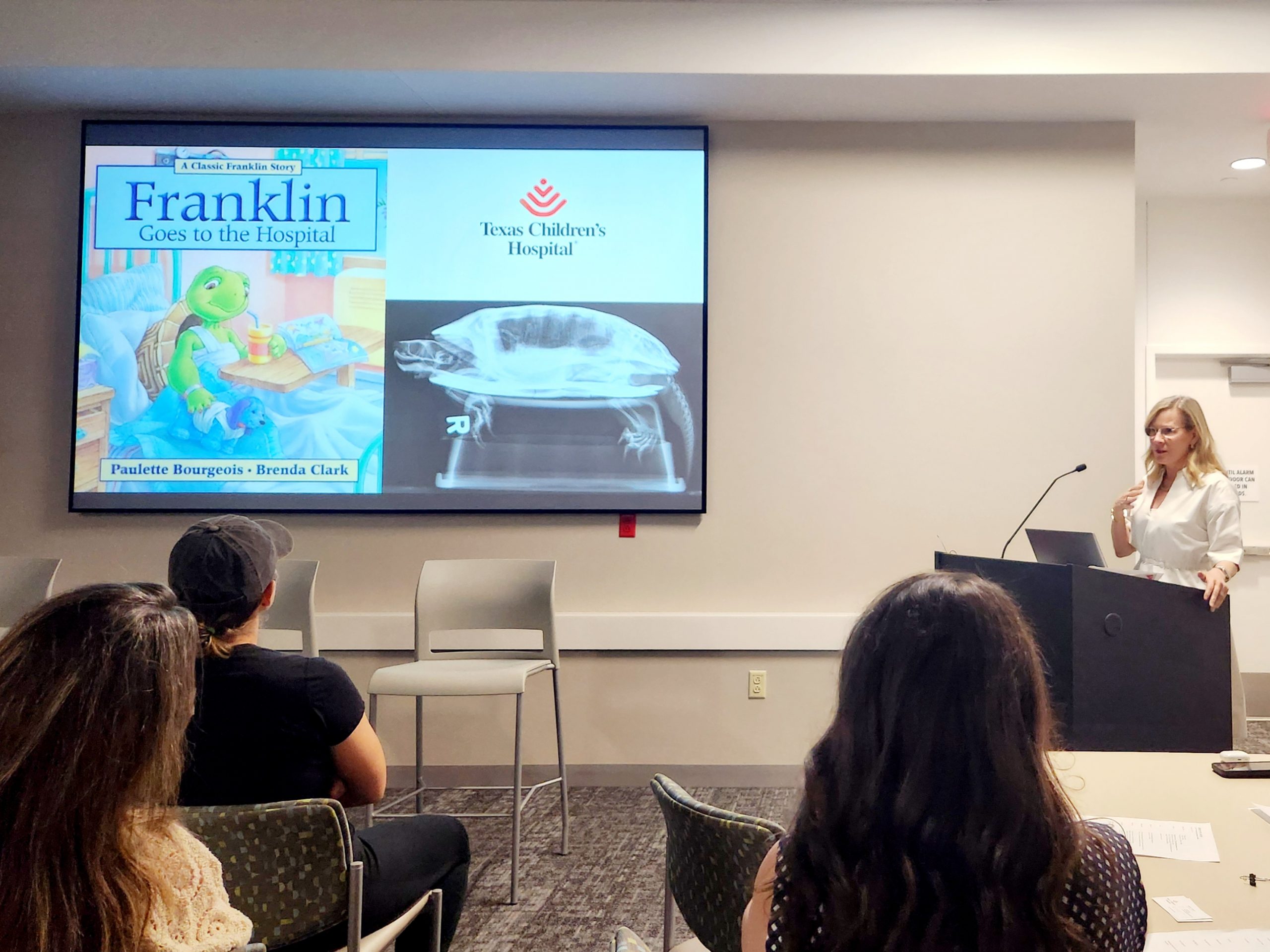 group of people at a seminar