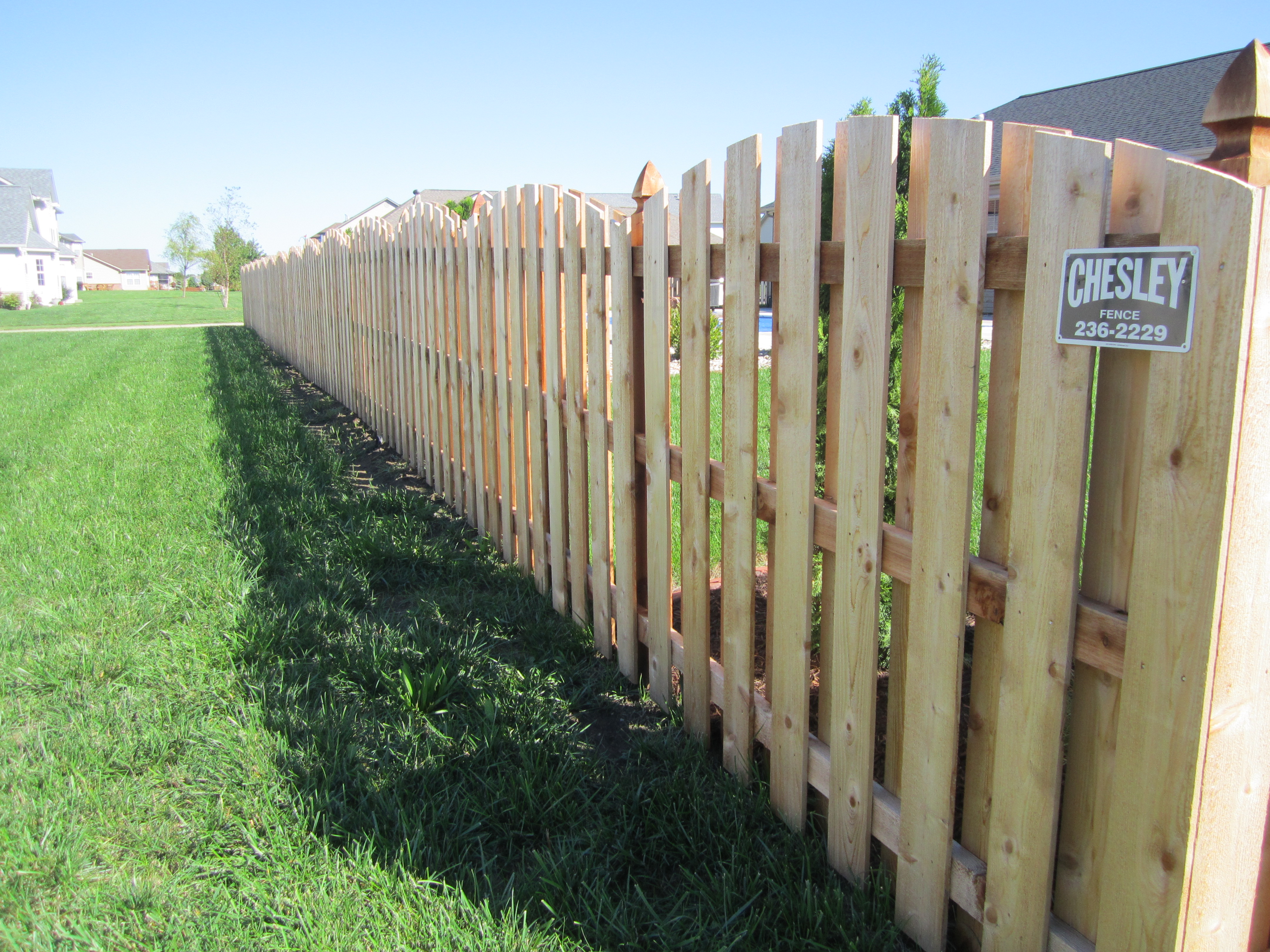 before fence staining caseyville il