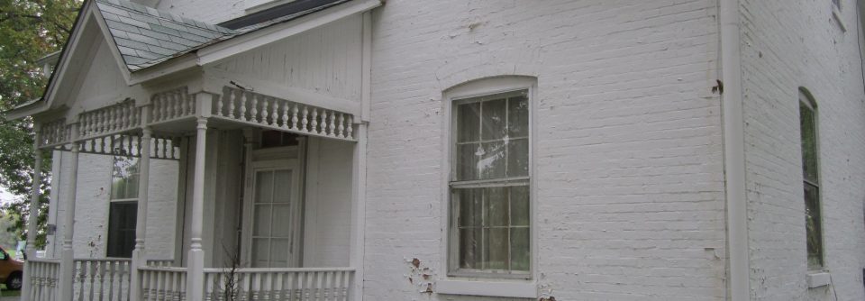 before painted brick home columbia il