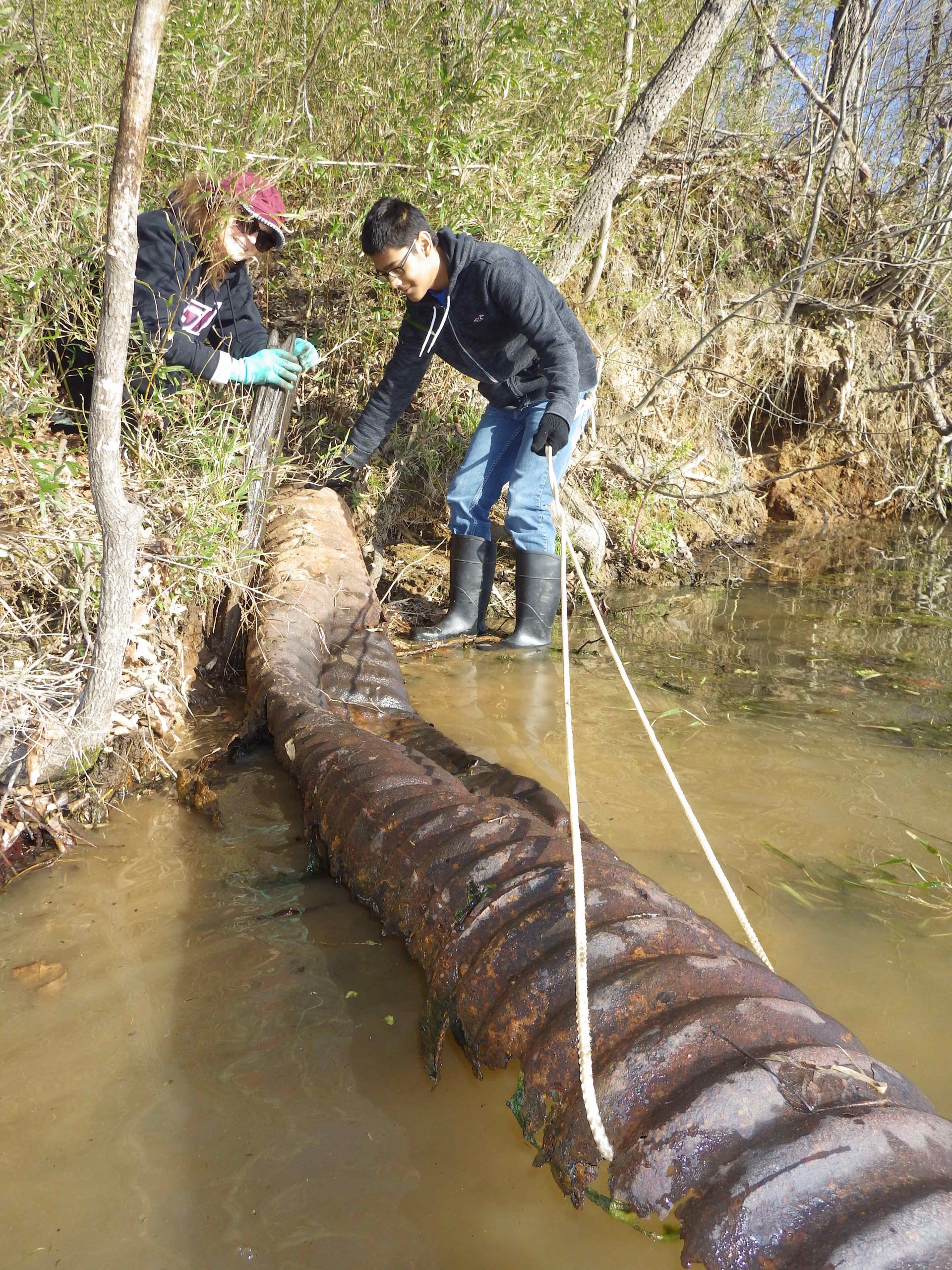annual cleanup up event at Lake Kinkaid certapro painters belleville IL