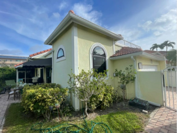 House Exterior in Delray Beach Before