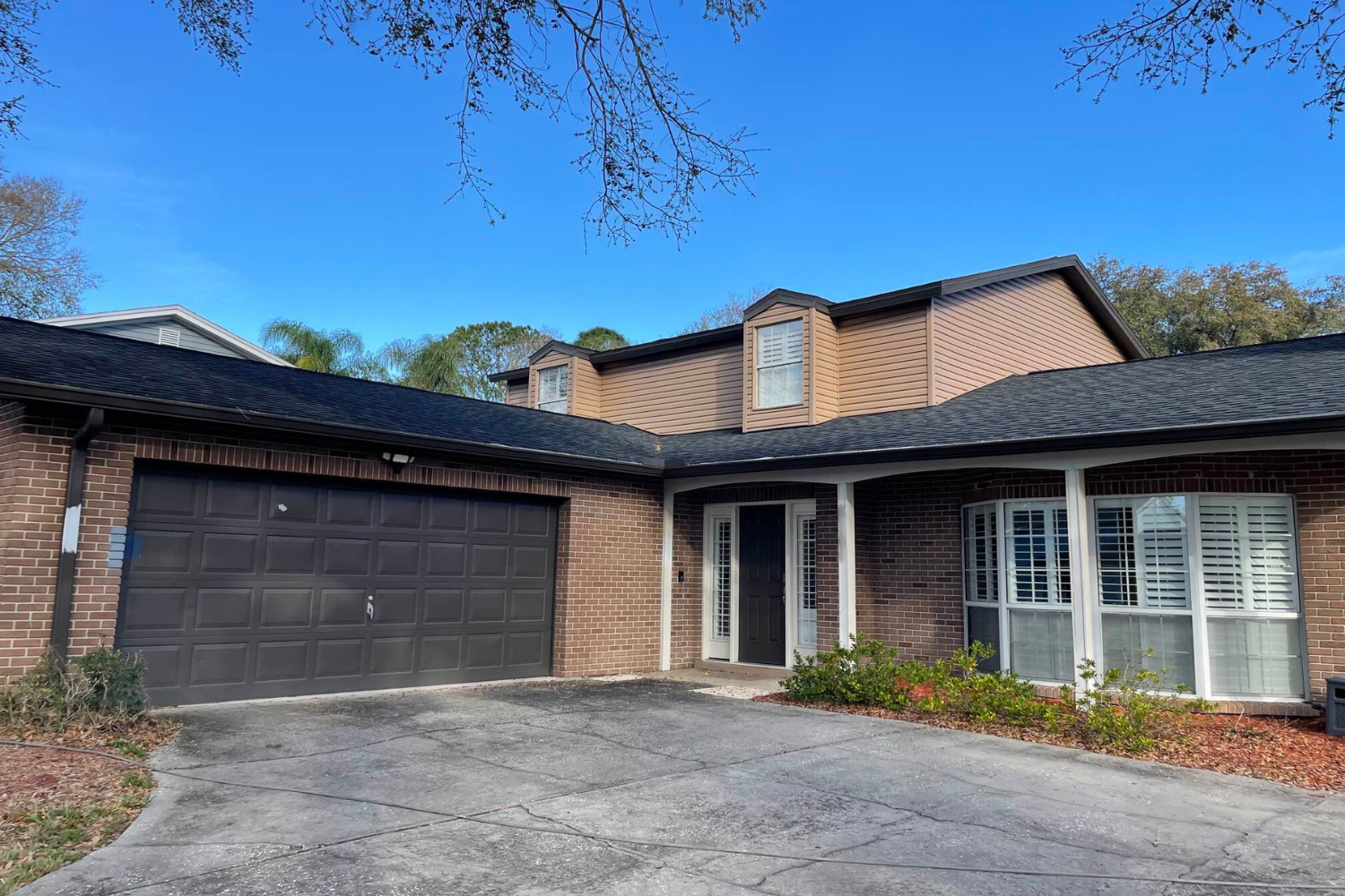 Tampa Exterior Before and After Before