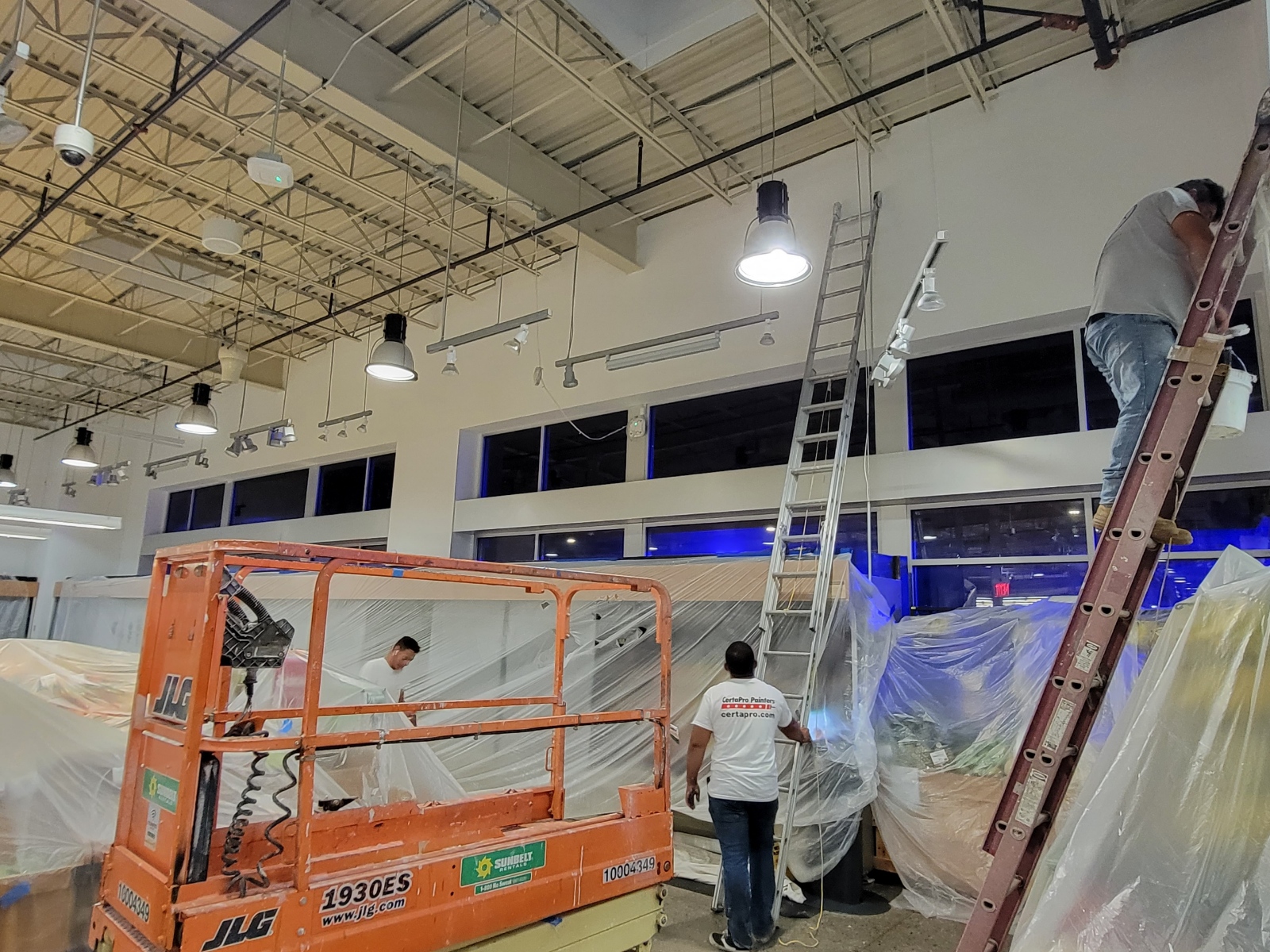 Commercial painting in norther Fairfield County.