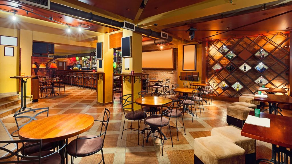 Restaurant painting