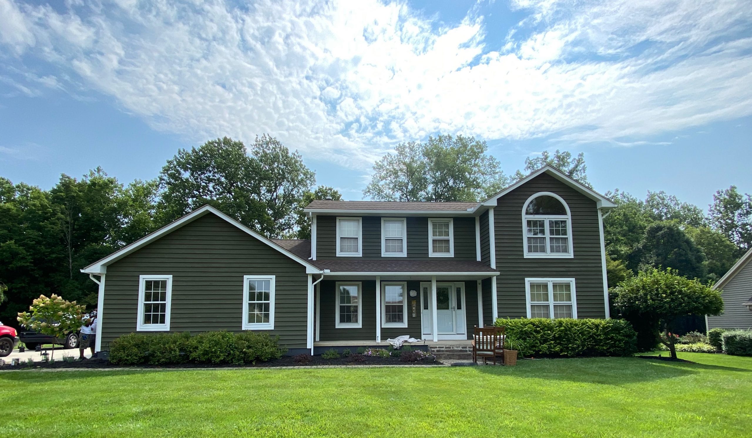 Dayton Cedar Siding Painting