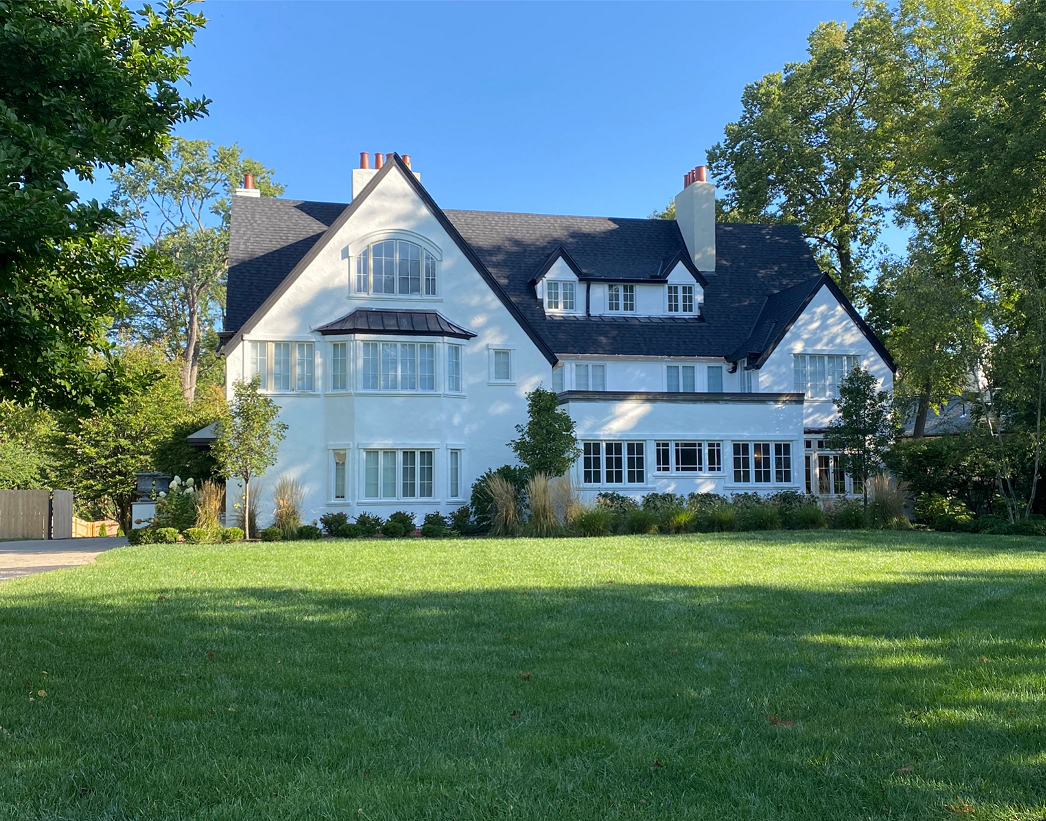 House after painting