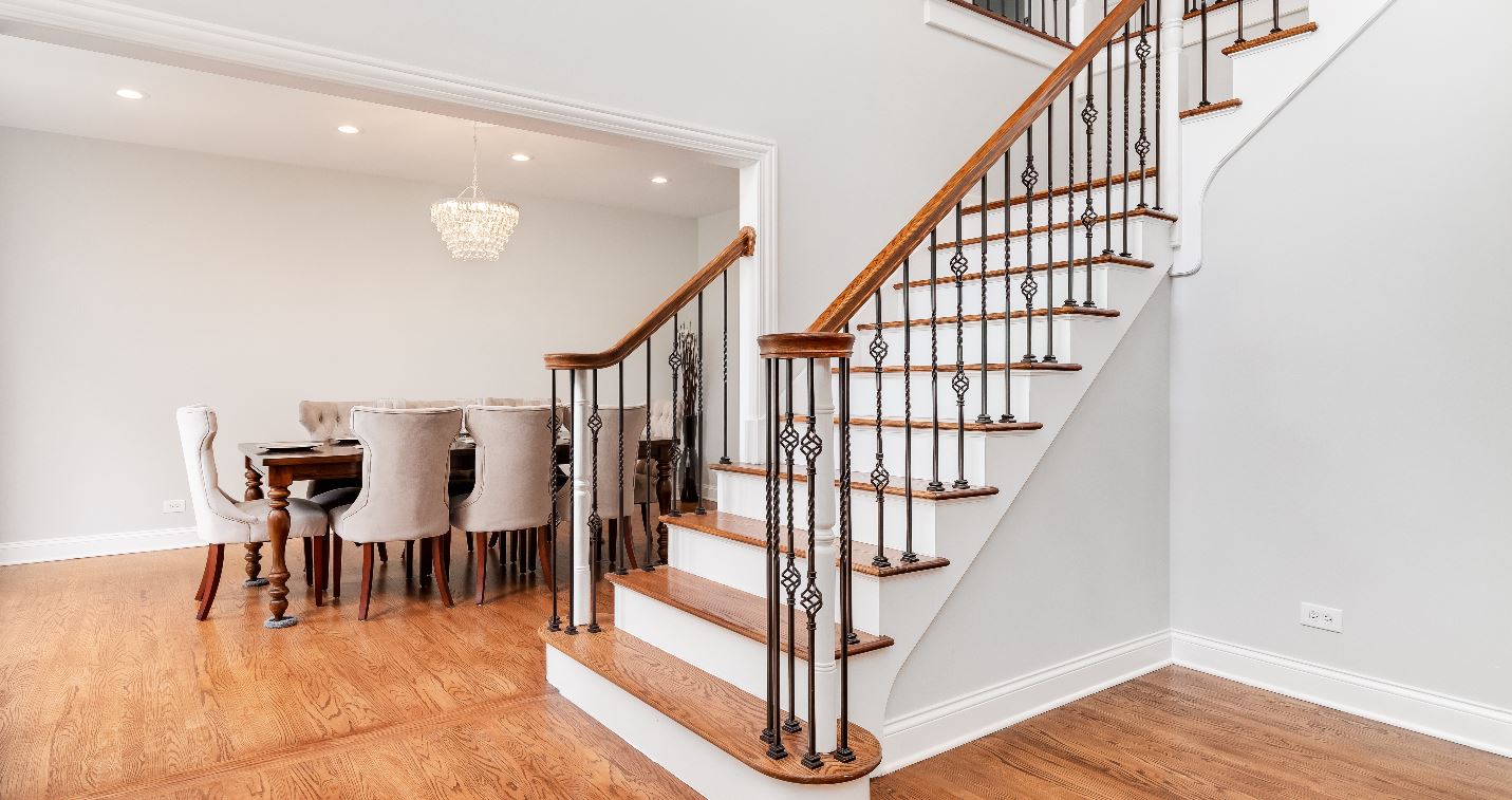 Check out our Staircase & Banister Painting