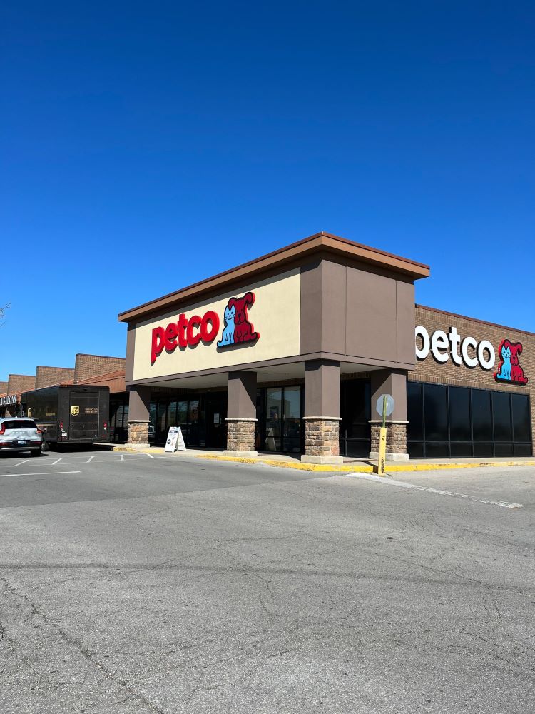 Eastgate Shopping Center Exterior Renovation Before