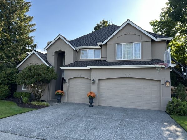 repainted house exterior