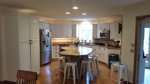 kitchen painting project