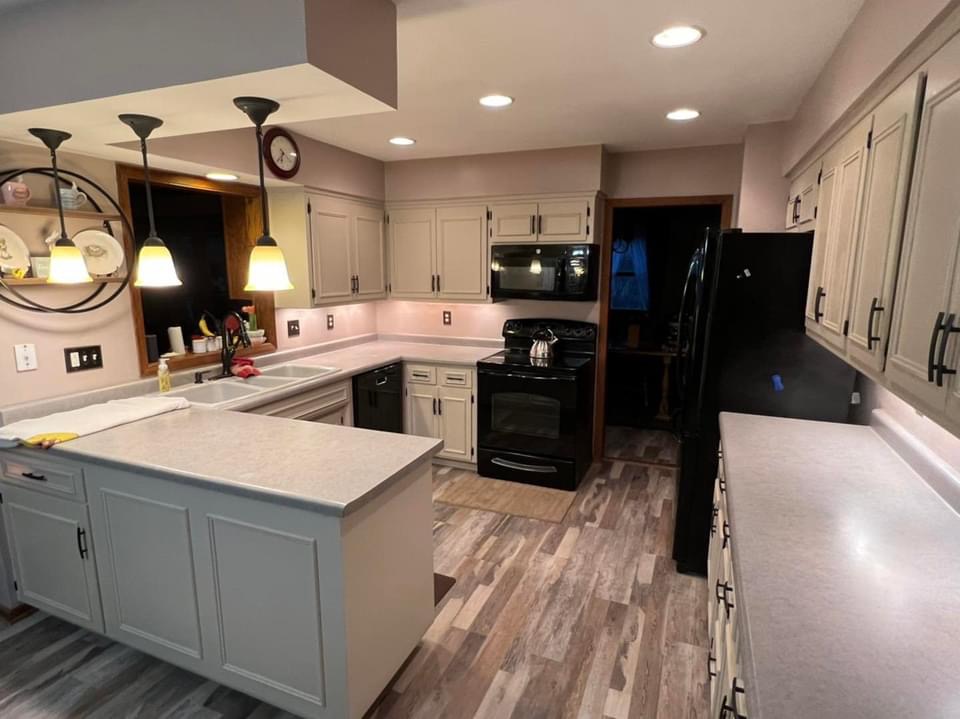 Kitchen Cabinet Transformation After