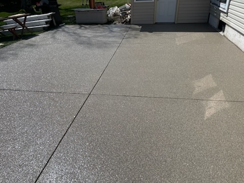 Polyurea Flooring Patio Project After