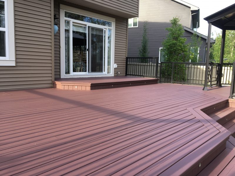 Deck Staining After