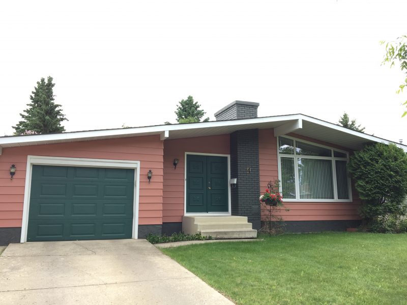 Wood Siding Painted After