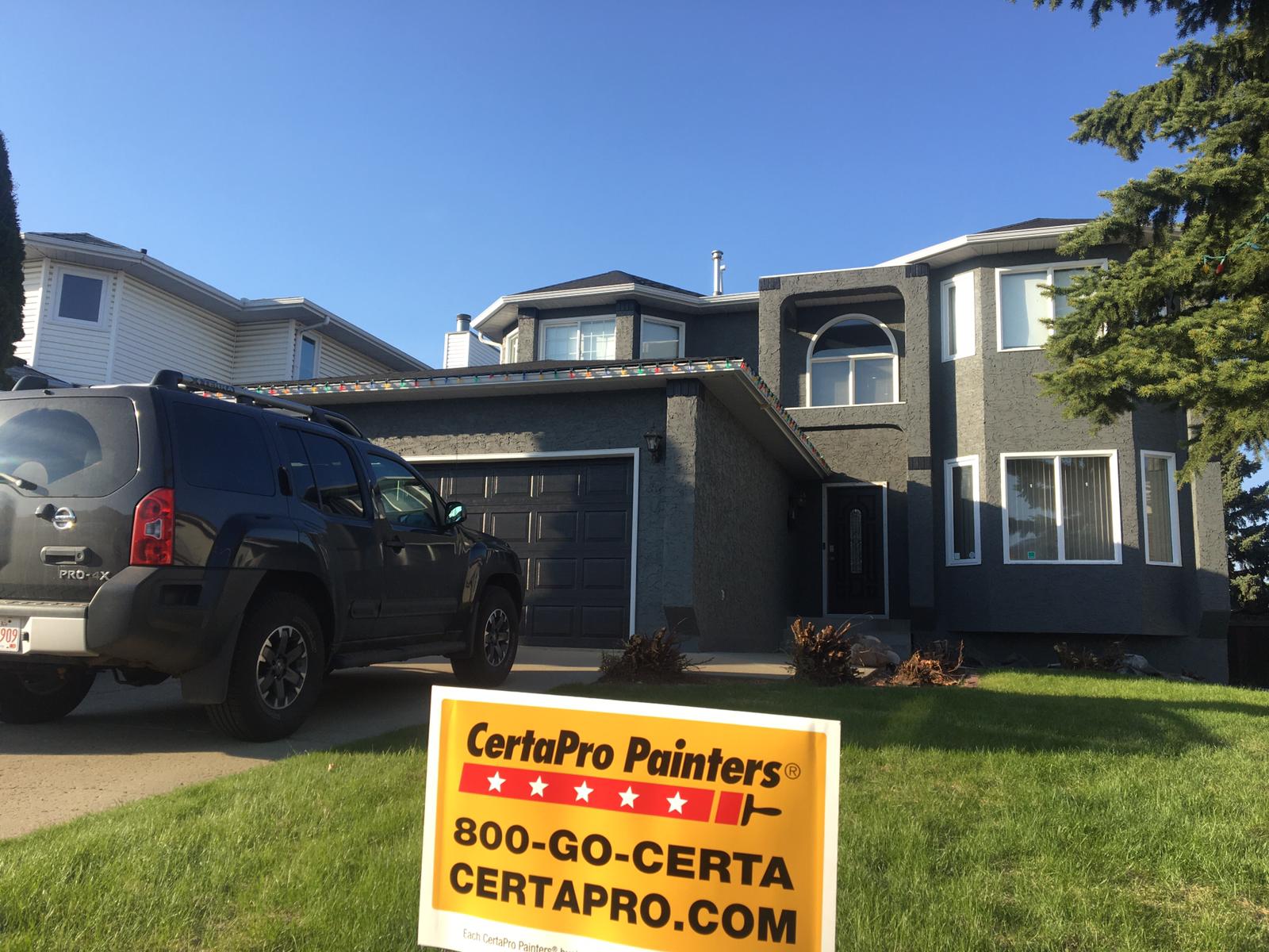 Professional Exterior Residential Painting Service Company Edmonton, AB, CA