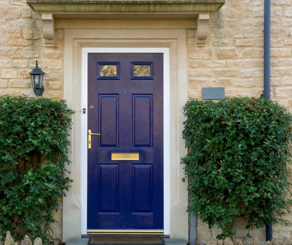 Blue Front Door