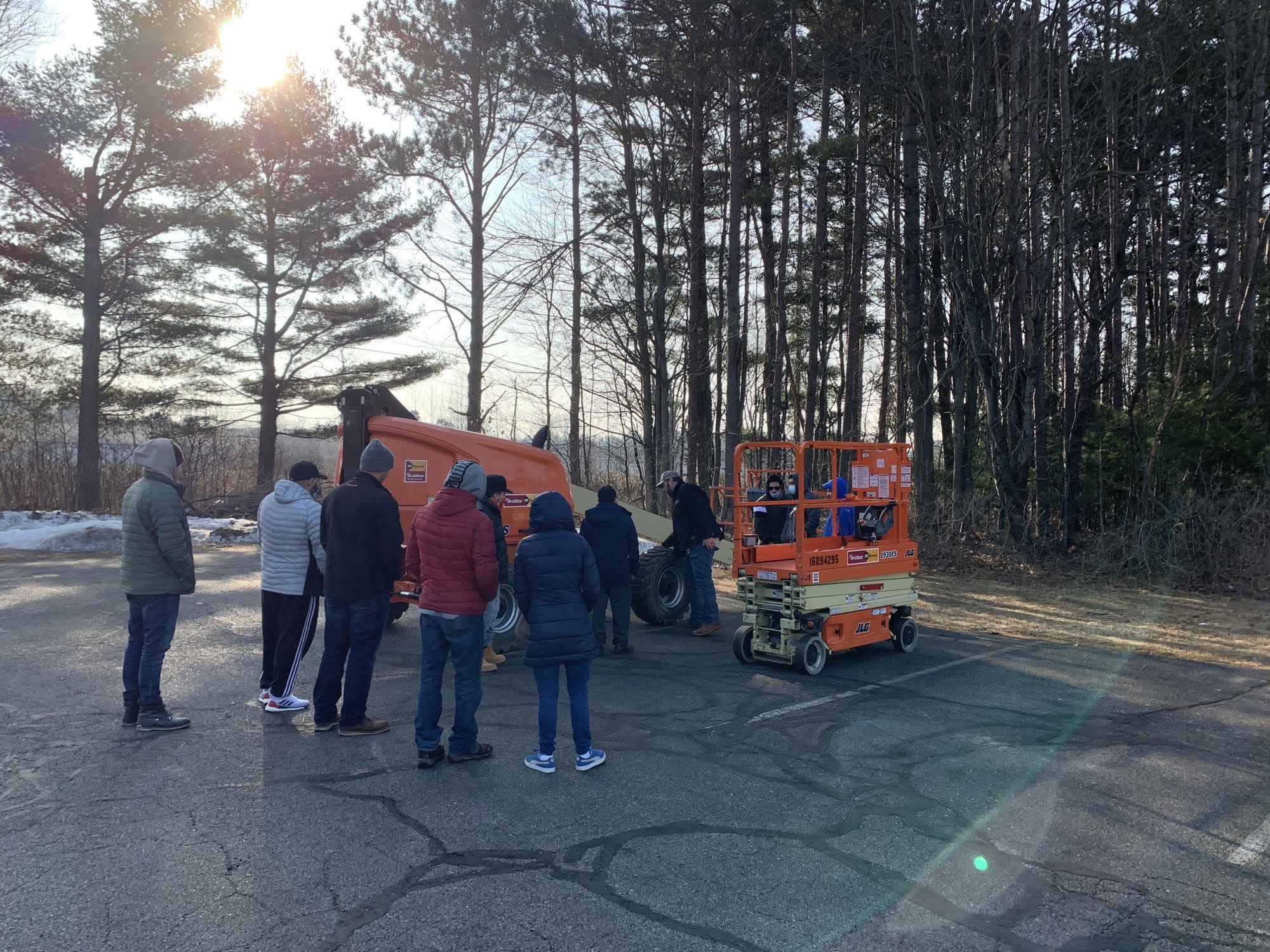 Painters at Training