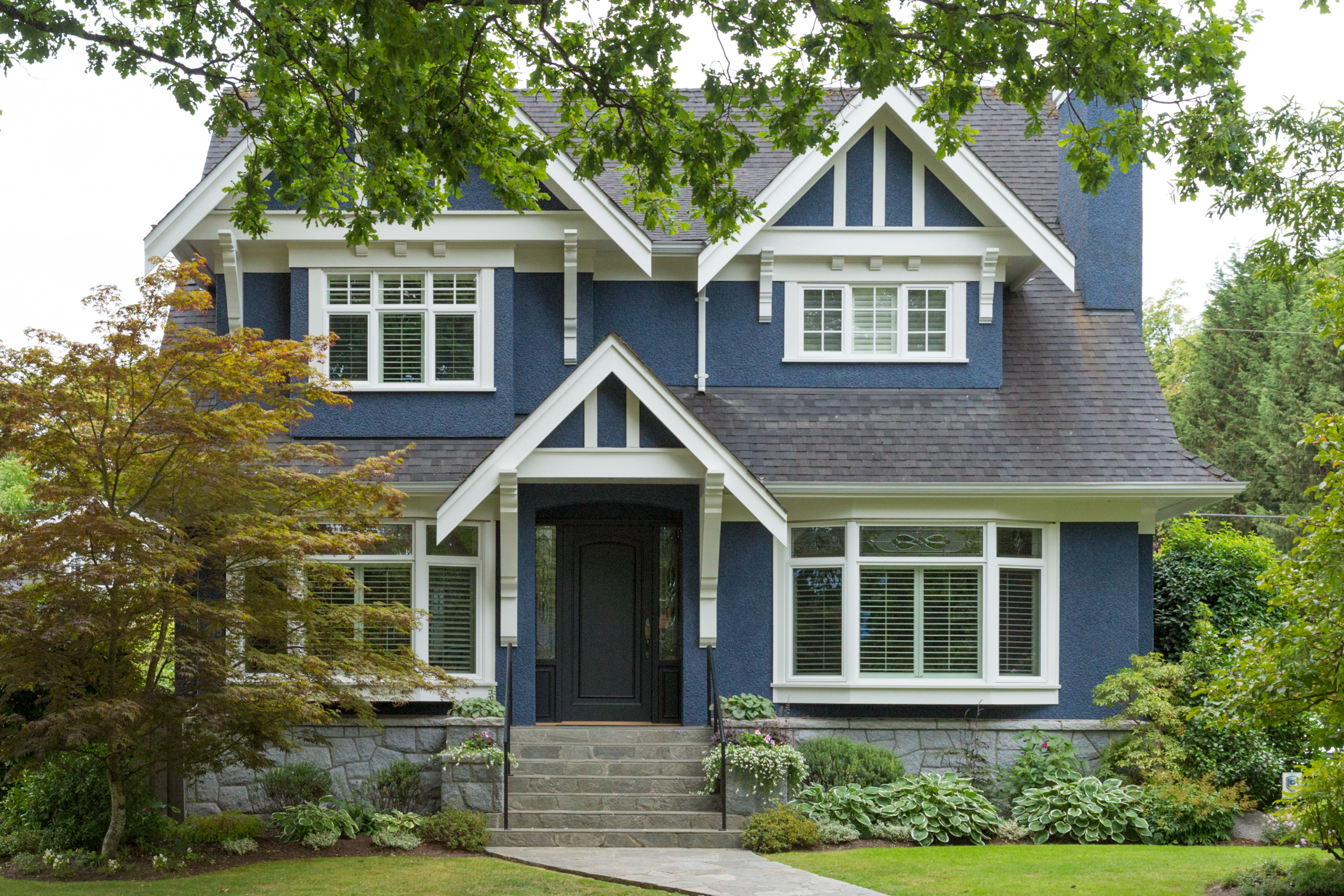 Blue Exterior House Painting Hoboken, NJ