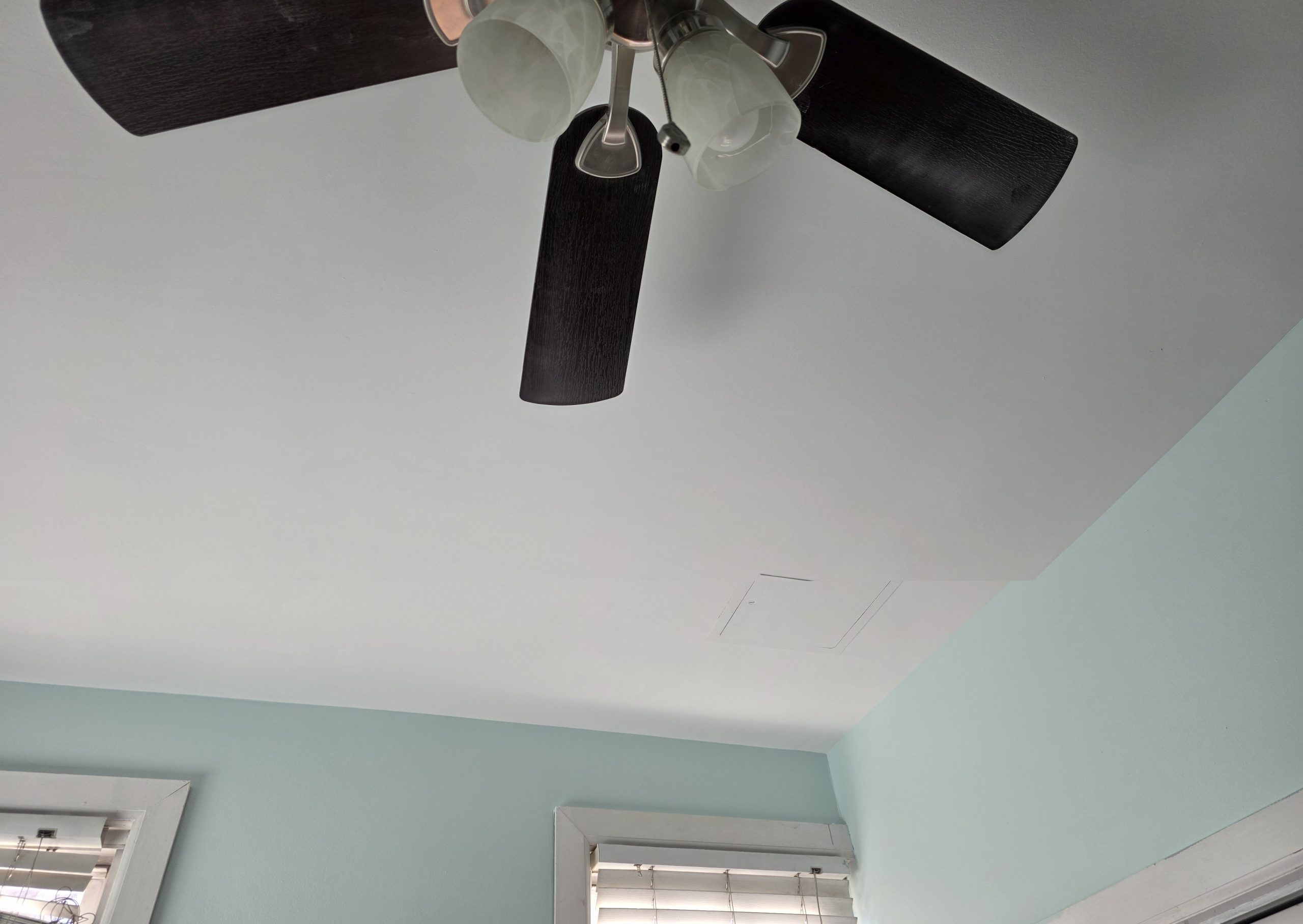 Bedroom Drywall Ceiling Repair After