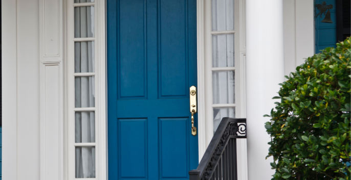 Check out our Front Door Painting