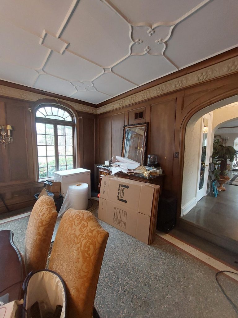 Interior Ceiling Painting Before