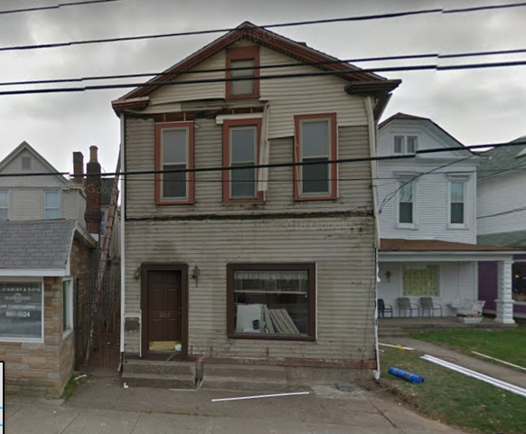 Exterior of Home repainted in clifton - before