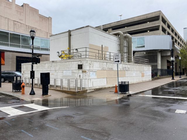 Repainted Pump Station Before