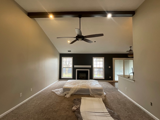 repainted living room in hillview ky