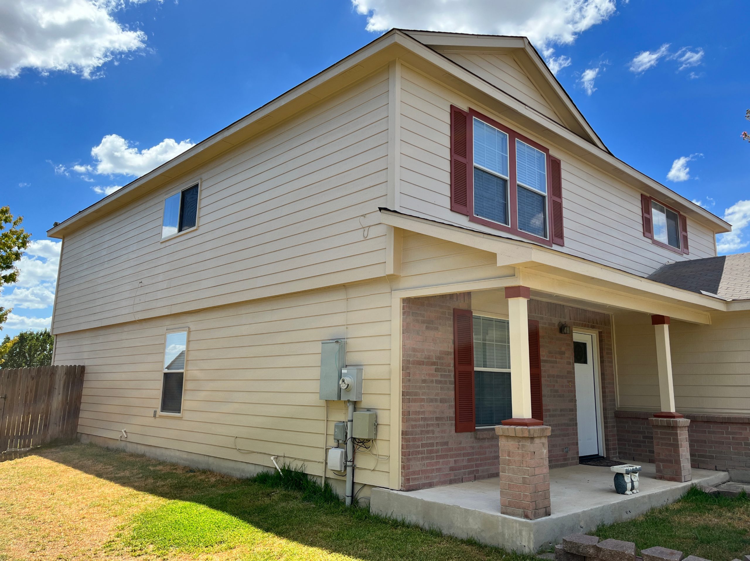 Cibolo Home Exterior Painting Before