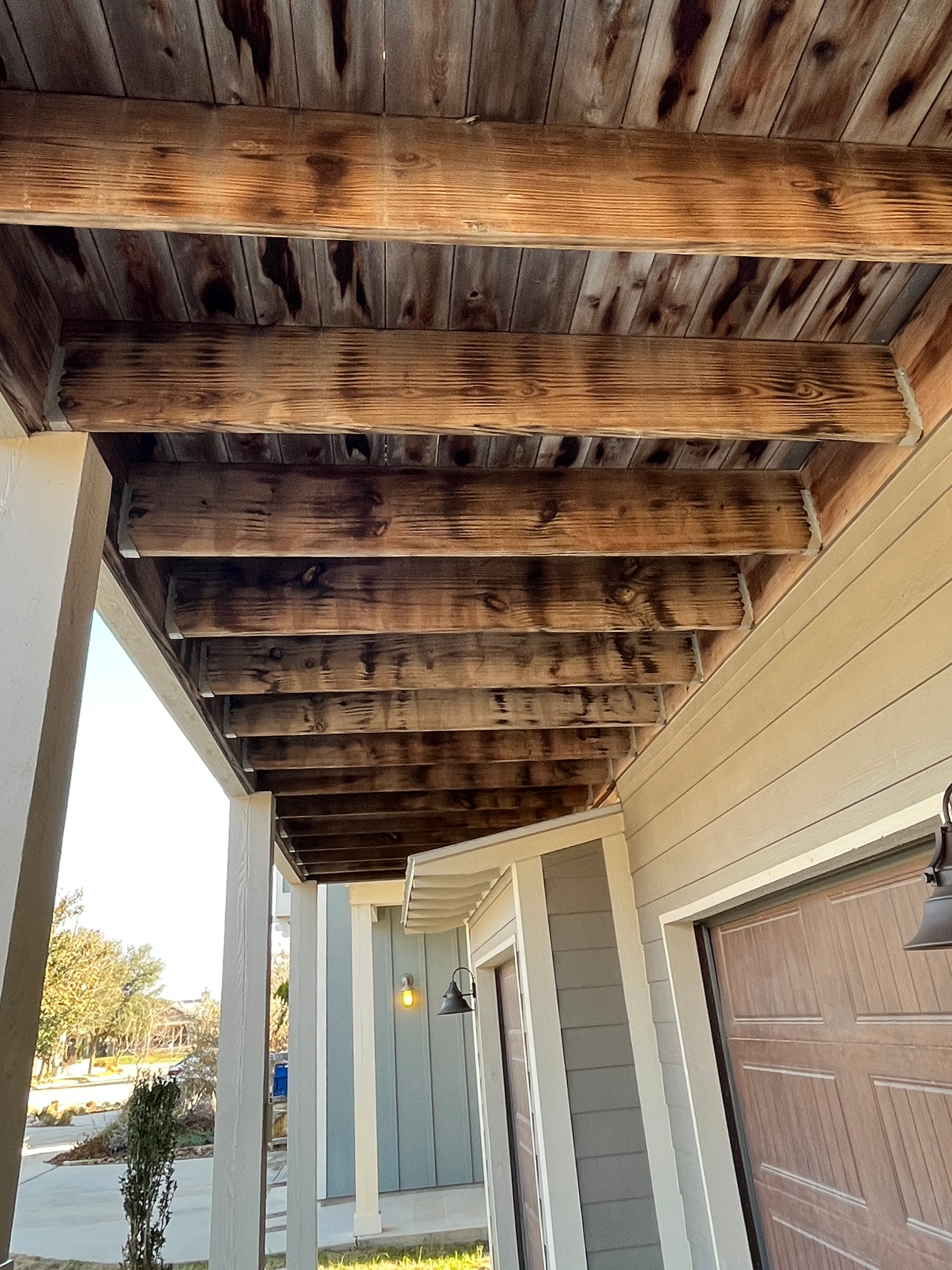 Wood Restoration Project Before