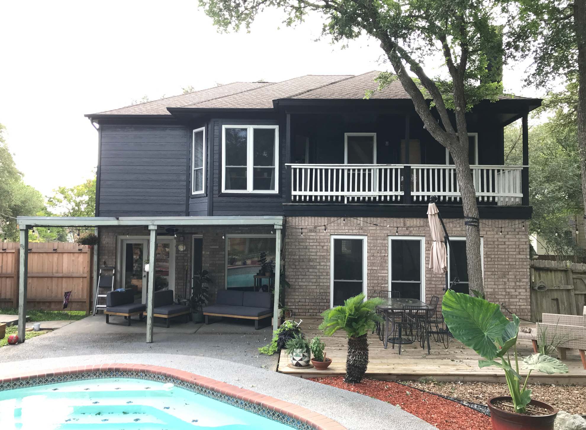 Charcoal Home in Schertz, TX After